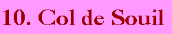 Le col de Souil